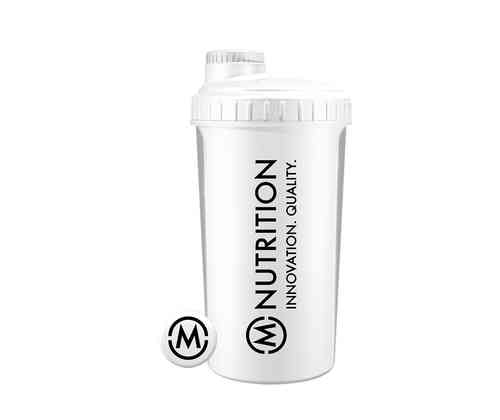 M-NUTRITION Shaker valkoinen 750ml