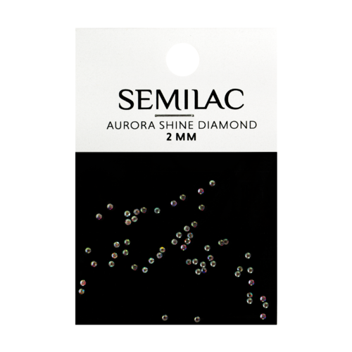 Semilac Aurora Shine Diamond 50kpl, 2mm