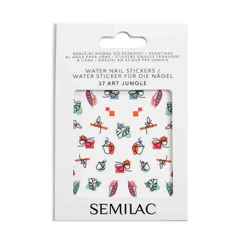 Semilac 17 Water Nail Stickers Art Jungle