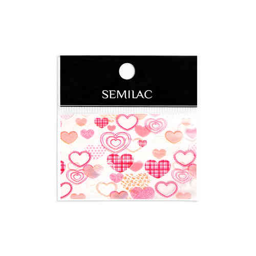 Semilac siirtofolio 26 Pink Heart