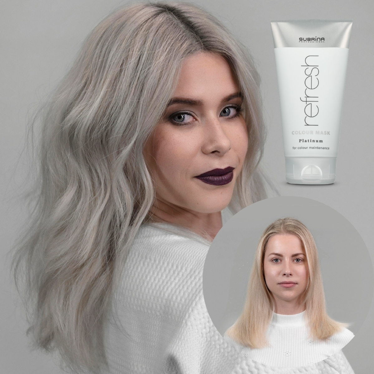 Vaaleiden hiusten pelastus - Subrina Refresh Platinum