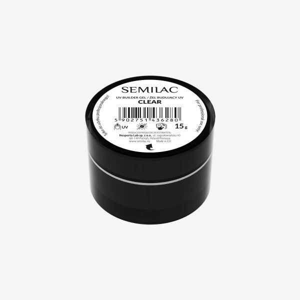 Semilac Builder gel Clear 15g