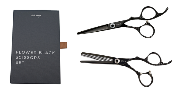 e-kwip Flower Black Set 5.5"