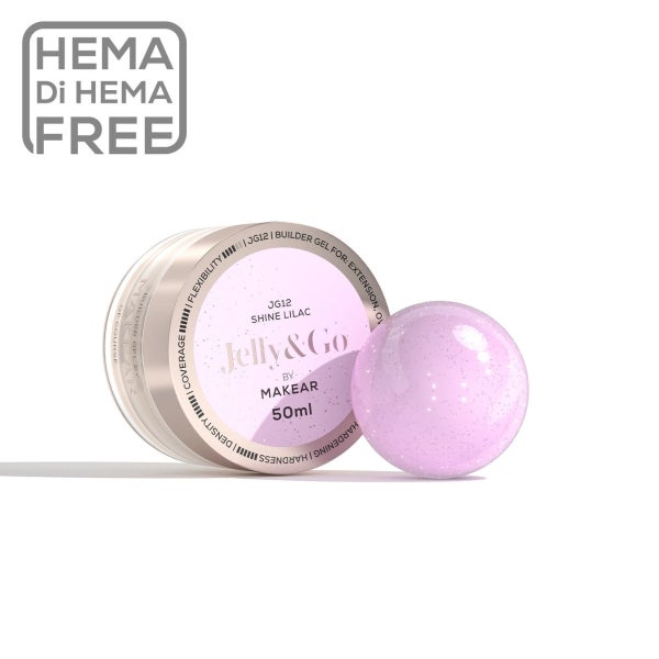 Makear JG12 Jelly&Go Shine Lilac 50ml