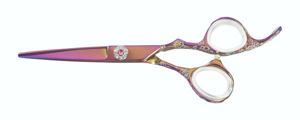 Cisoria Pink Sparkle hiustenleikkaussakset 5.5"