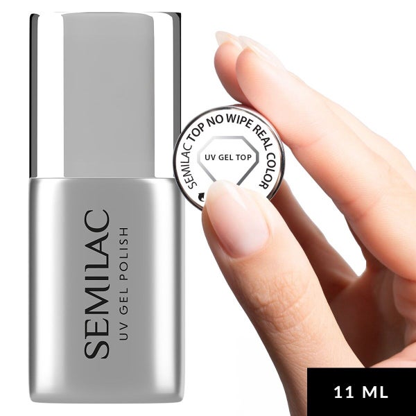 Semilac Top No Wipe Real color 11ml