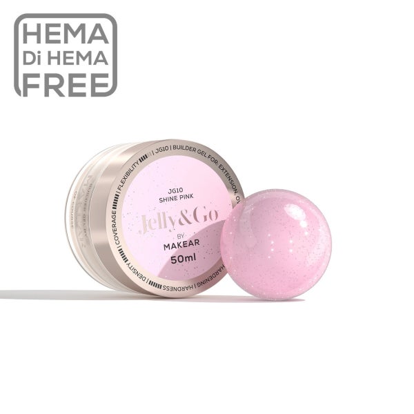 Makear JG10 Jelly&Go Shine Pink 50ml