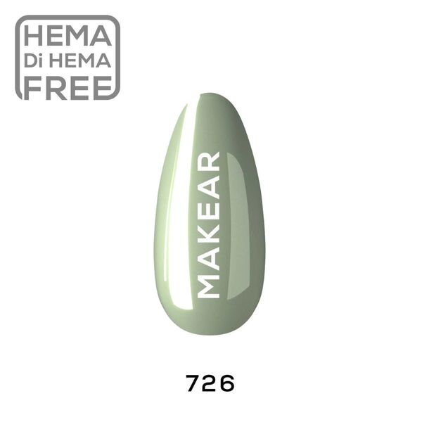 Makear 726 geelilakka 8ml