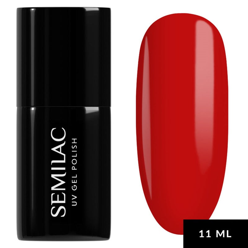 Semilac punainen geelilakka XXL koko.